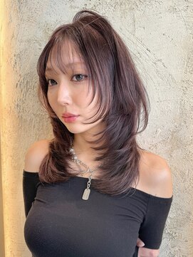ハーツ 熊本(hearts.) 大人上品で柔らかな艶髪×ミディアムレイヤーカット