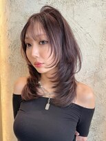 ハーツ 熊本(hearts.) 大人上品で柔らかな艶髪×ミディアムレイヤーカット