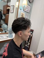 フォーコーナーズカットショップフェイビーズ 名古屋西(FourCornersCutShop favey's)&nbsp;テーパーフェードで創るショートパートスタイル