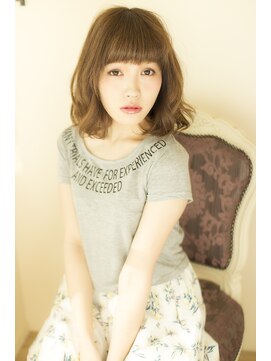 ジョワイユヘアーデザイン(Joyeux) joxeux☆大人可愛いカジュアルミディアムヘア