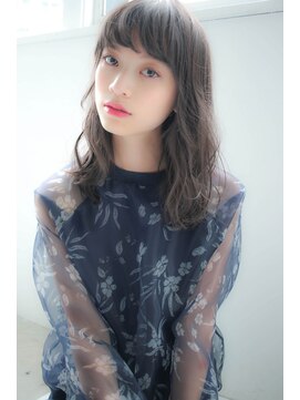 ノット 表参道青山(knot) 【knot】脱力ウェーブのミディアムパーマ