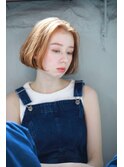 LuTa☆吉祥寺アッシュブラウン切りっぱなしボブ