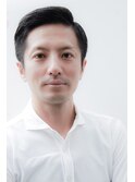 ツーブロックツイストパーマビジネスかき上げフェード#m52