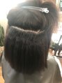 ハナヘアーアンドコー(hana hair&co.) 縮毛矯正クセストパー専門店です。こちらはビフォー画像です。