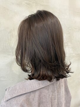 ペスカ 長町南店(pesca) くすみグレージュ ( ブリーチなし )