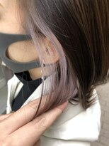 ワンバイワンクラッカ(one by one CLACCA)&nbsp;インナーカラー×ラベンダー