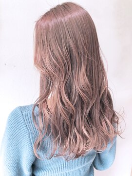 アイティー バイ アルバム 浦和店(IT by ALBUM) ブラウンロング_ラベンダーカラーくびれミディ_ba322311