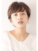 大人マッシュショート／大人ショート／表参道／30代40代