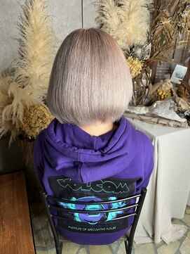 ヘアーデザインルアナ(Hair design Luana.) ハイトーンミルクティー