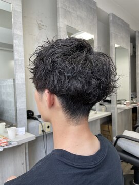 ハイル(KHAIR) 無造作　スパイラルパーマ　《谷　昂将》