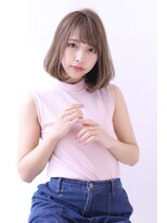 オーロ(ORO)&nbsp;20代30代40代50代斜めバンググレージュカラーシルキーベージュ