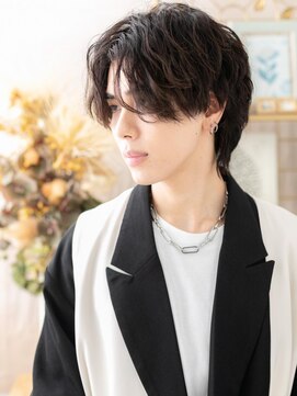 カバーヘア ブリス 志木南口駅前店(COVER HAIR bliss) 前髪パーマセンターパート無造作束感ショートa志木20代30代40代