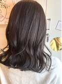 グレージュ×ふわミディ