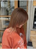 暖色系ミルクティーベージュ