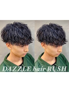 10代20代に圧倒的人気の《波巻きパーマ》が大好評◎【昭和区/メンズカット/ツイストパーマ/眉毛/ブリーチ】