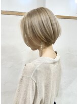 ルテン 吉祥寺(Luten)&nbsp;【Kai.】似合わせ小顔ボブショート◇ブロンドベージュ
