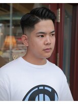 ローサムカットワークス(LOSOME CUT WORKS)&nbsp;フェードカット　サイドパート