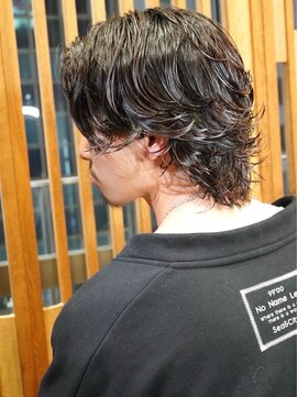 プレミアムバーバー 原宿店(PREMIUM BARBER produce by HIRO GINZA) ミディアムスパイラル