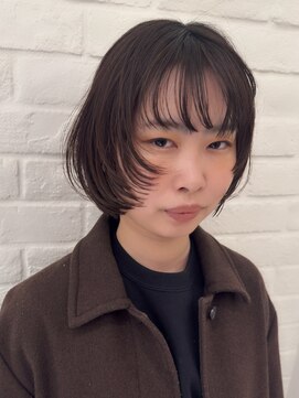 カット ドット 吉祥寺(cut.) 風にゆれる軽やかさ◎レイヤーボブ
