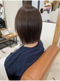 切りっぱなしボブ