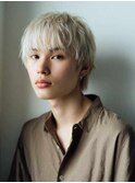フェザーショート/刈り上げショート/ニュアンスデザイン/メンズ