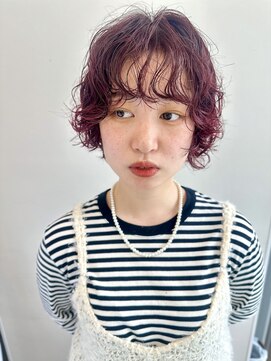 サロンドジョー(salon de joe) ボブパーマプードルパーマレディースパーマニュアンスパーマ奥東