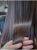 ネオメテオストレート＋髪質改善メテオトリートメントになります