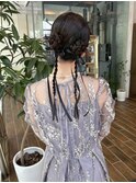 【栄　矢場町　大須】　ヘアセット　結婚式　ヘアアレンジ