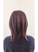 秋色カシスで魅せる艶ストレート