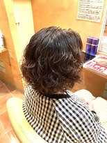 AEG&nbsp;動きがあり、立ち上がりのあるスパイラル、ボディーパーマ