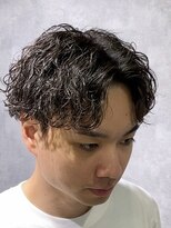 ベル 桑名(BHEL)&nbsp;波巻きパーマセンターパート/波巻きパーマアップバング