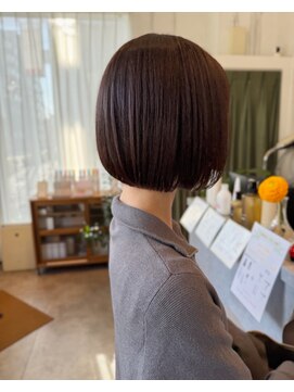 トイズファクトリー(Toys Factory) 乾かすだけで整うボブは、カットで決まる