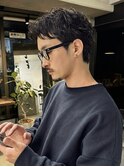大人ショート 短髪パーマ ピンパーマ【五嶋響】