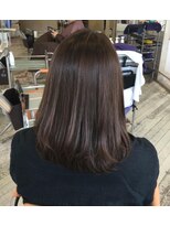 アシャ ヘアー ソリューション 神戸店(asha hair solution)&nbsp;イメチェン/ピンクベージュ/アンブレラカラー/前髪/摂津本山
