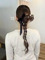 ハノン(Hanon) リボン風タイトアレンジ