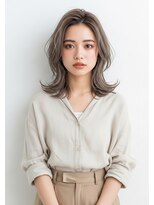ライフイズモーメント 浜松富塚店(Life is...Moment)&nbsp;グレージュカラー×外ハネレイヤー