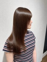 ソーエン バイ ヘッドライト 横須賀中央(soen by HEADLIGHT)&nbsp;ショコラブラウン×シルクストレート［20代30代40代50代］