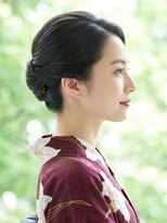と和 巣鴨 【浴衣ヘア】浴衣に映える30代の上品な大人シニヨン