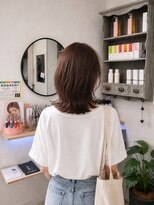 ヘア ケア ディエイチケー(HAIR CARE DHK)&nbsp;レイヤーカット/外ハネミディアム