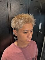 ラグシス ザ バックルーム(LUXIS THE BACK ROOM)&nbsp;ハイトーンショート【立川/メンズ】