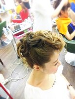 ヘアセットアップス(UP's) ☆盛りなしナチュラルで、『カッコ可愛いモヒカン（＾ｕ＾）♪』