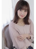 ナチュラルな外ハネ☆柔らかストレート☆