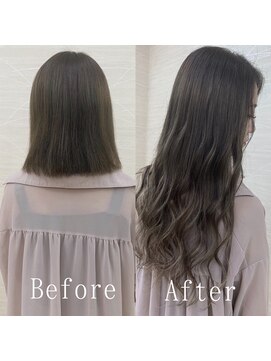 あるじゃんすー 神戸三宮店 ブラウニー#シールエクステ#無造作カール#オフィスへア#神戸