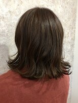 シュガービー(SUGAR-B)&nbsp;【SUGAR-B】オリーブベージュゆるカールボブ