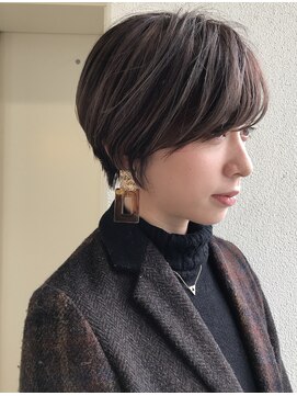 ヘアーデザイン シュシュ(hair design Chou Chou by Yone) ☆chouchou☆ハンサムショート×アッシュベージュ