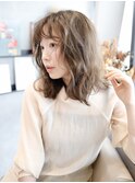大人かわいい/レイヤーミディアム/似合わせカット