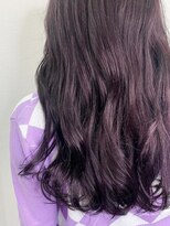 美容室 びゃんびゃん 社店&nbsp;ハイトーンバイオレット