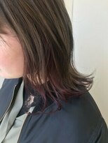 ヘアデザインクラフト(hair design CRAFT) 【CRAFT】イルミナインナーカラーパープルピンク