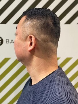 バーバーバー 四谷(BARBER-BAR) 大人カッコいい30代40代50代以上アップバンクショート