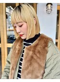 【外国人風ボブ】